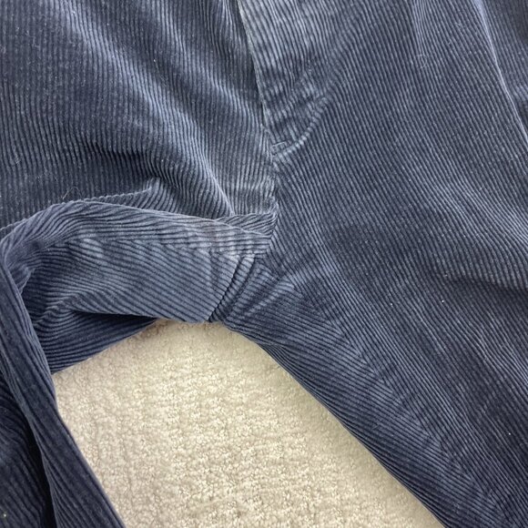 Polo Ralph Lauren Corduroy Pants Mens Size 38 Classic Fit Navy Blue Read - Picture 12 of 14